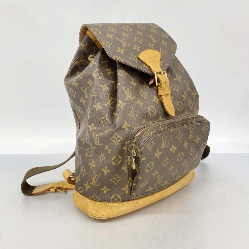 LOUIS VUITTON Brown Monogram Backpack - Picture 2 of 12